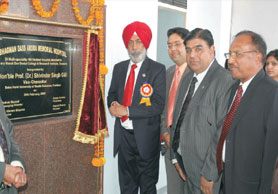 Inauguration of 100 bedded multi specialty Hospital