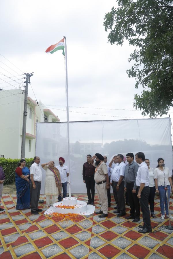 To mark the Independence Day of our Nation; Guru Nanak dev dental college and hospital, Sunam has celebrated this special occasion with great pride, joy and fervour.